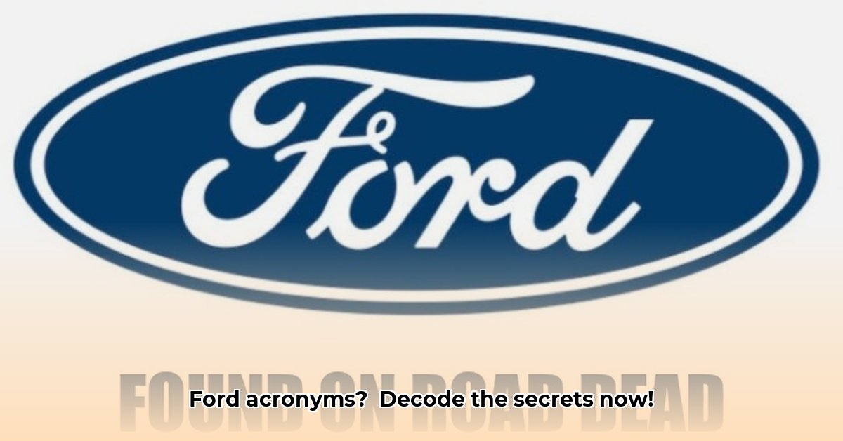 acronyms-for-ford